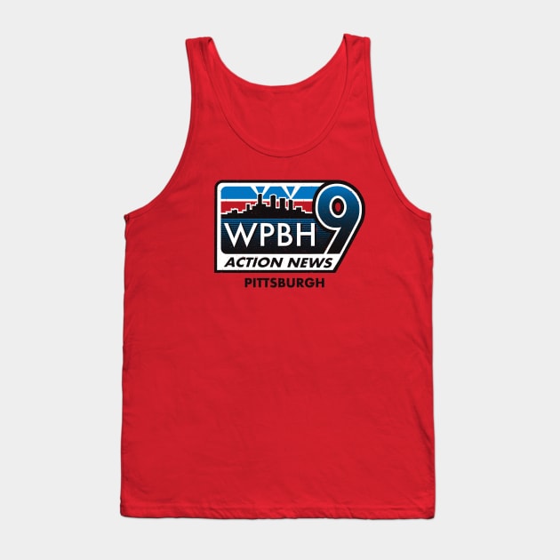 WPBH Channel 9 Action News Tank Top by Alema Art